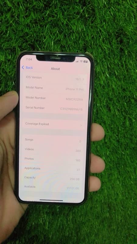 iPhone 11 Pro official pta approved 256gb 2