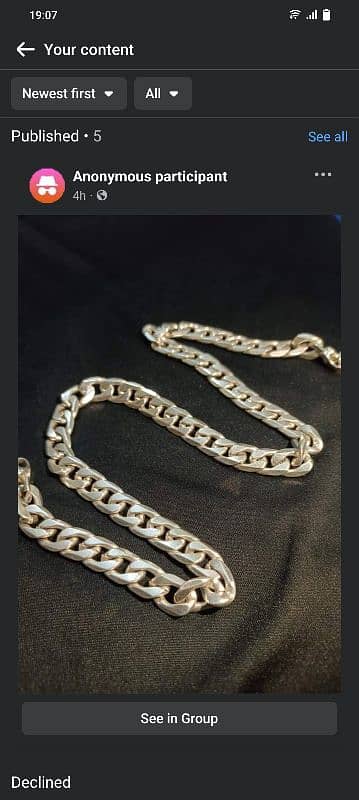 Silver Chain for Men 1