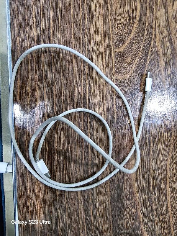 IPHONE 15PROMAX ORIGINAL CABLE WITH OTHER ACCESSORIES 2