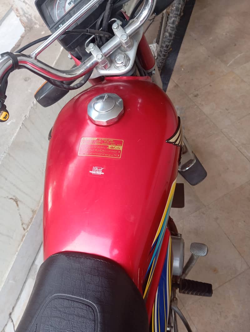 Honda CD70 2021 Red 3