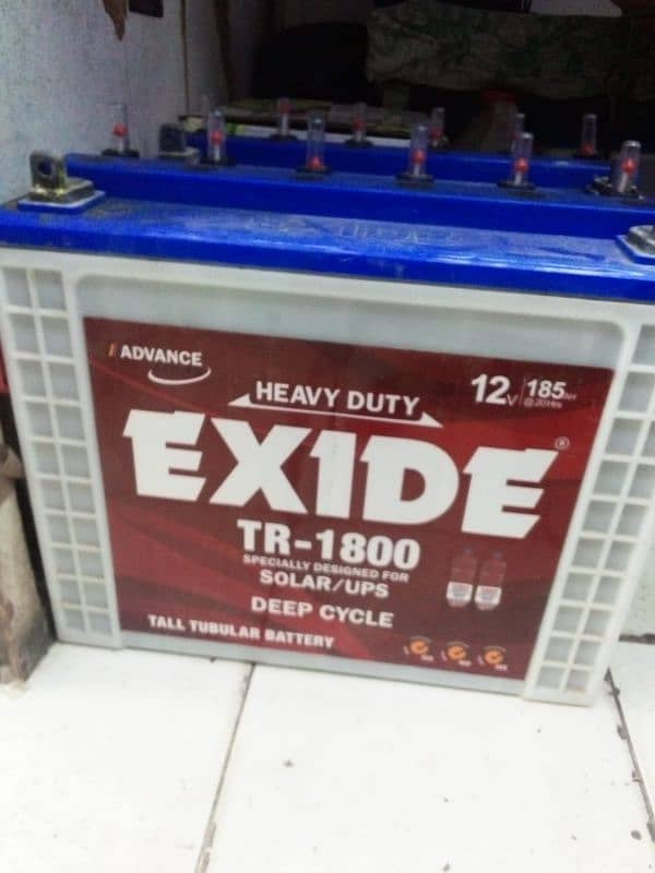 Exide battery 0