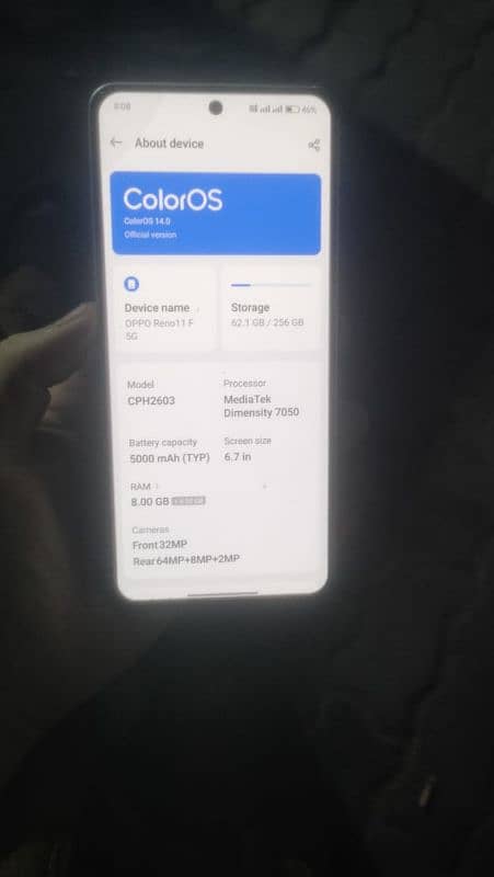 oppo Reno 11f 5G 0