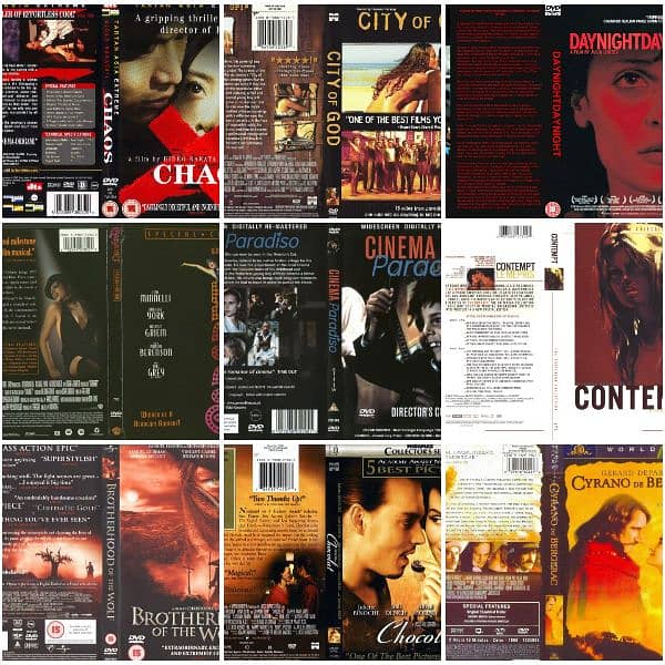 From 1940 to 1980 englsh dvd movies are available in bulk quantity 5