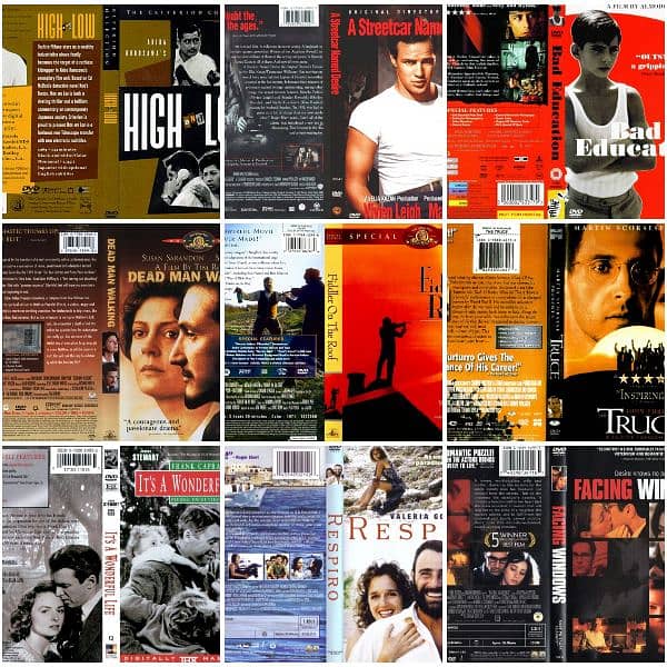 From 1940 to 1980 englsh dvd movies are available in bulk quantity 17