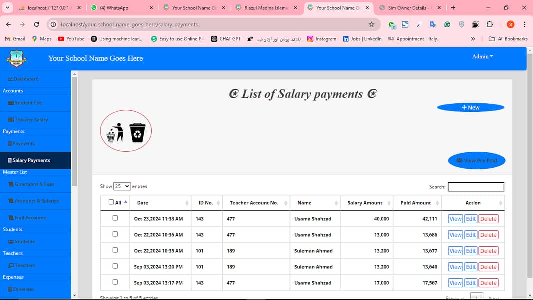 School Management System 2