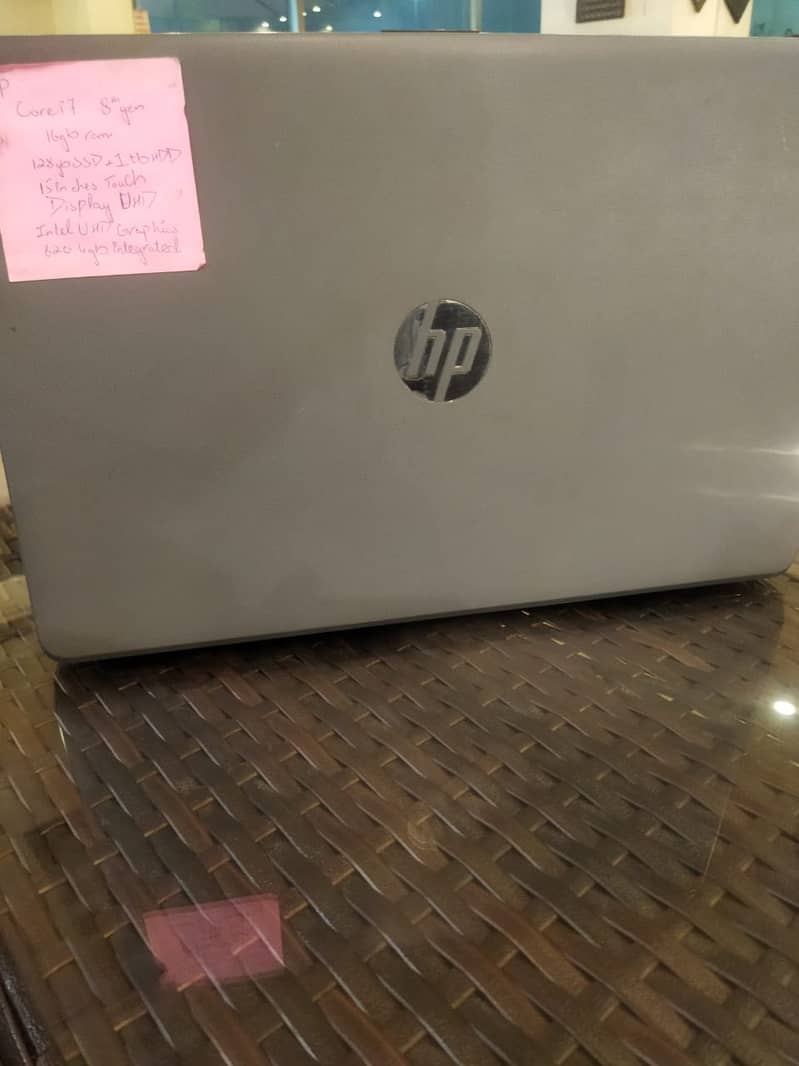 HP NOtebook i7 8th 16GB Ram 128 GB SSD 1 TB HDD Touch 4