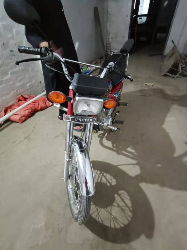 united 125 just like new condition urgent sale 6