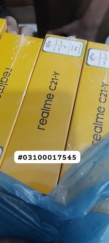 Realme C21y 4/64 Boxpack PTA approved 5000 mah Battery Fix price 0