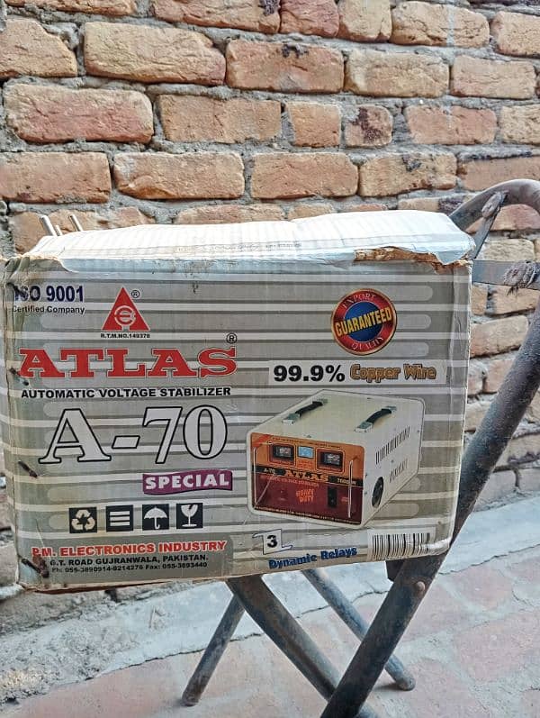 ATLAS STABILIZER 7000 watt 0