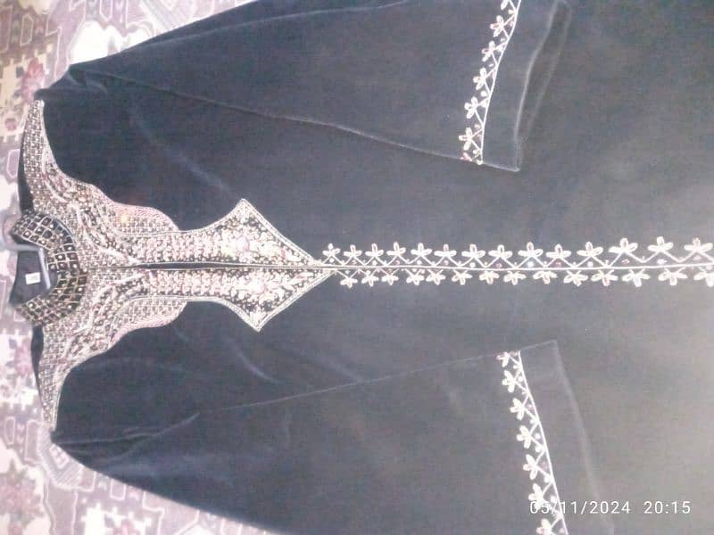 sherwani velvet  for sell 1