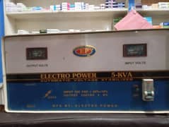 Electro power 5kwa automatic voltage stablizer