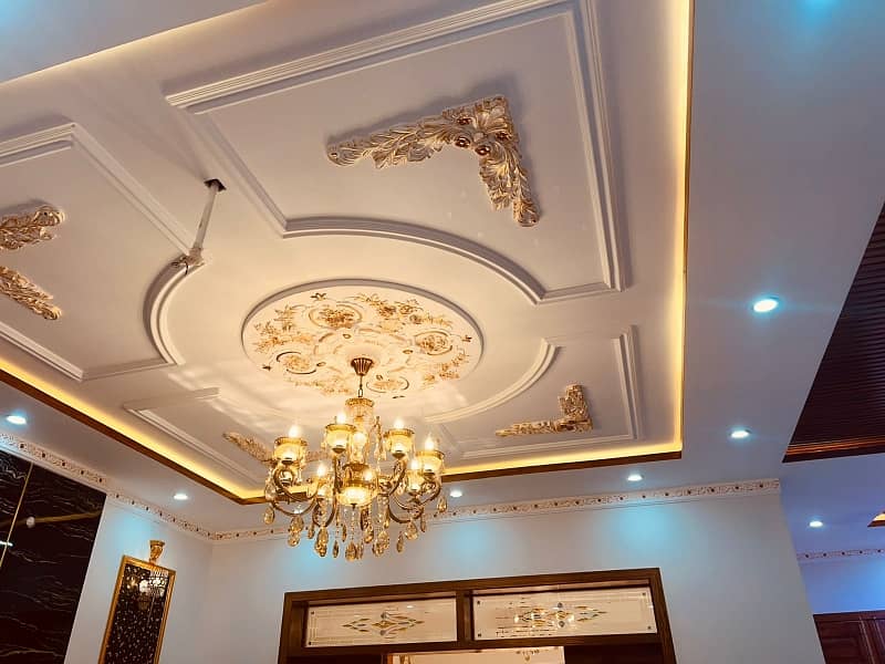 10 Marla Brand new spanish style luxery double storey stylish house vip available for sale in wapdatown lahore with original pics by fast property services 4