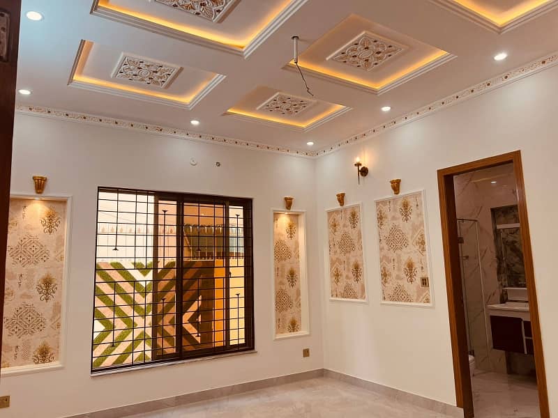 10 Marla Brand new spanish style luxery double storey stylish house vip available for sale in wapdatown lahore with original pics by fast property services 16