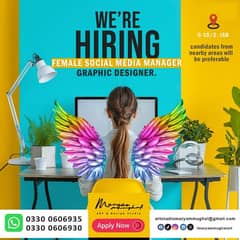 Female Social Media Handler Job/Graphic Designer Jobs/Content designer 0