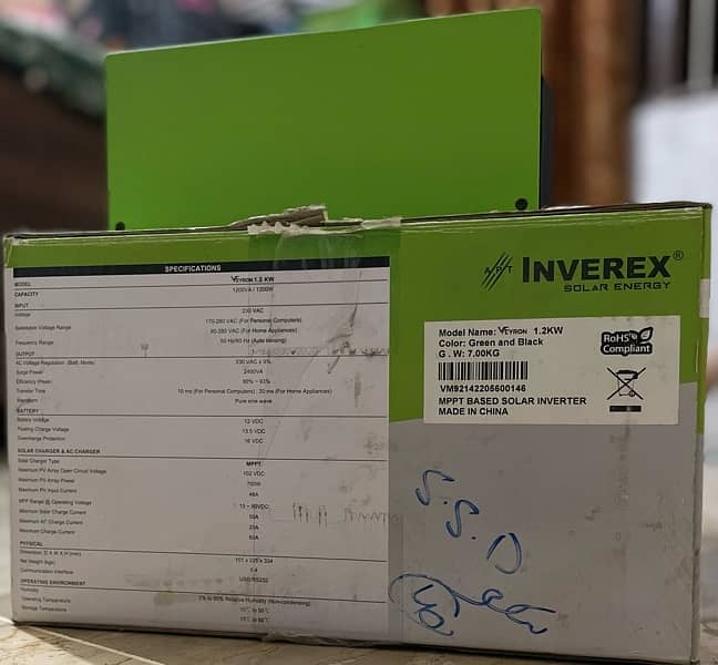 Inverex ups 1.2kw 4