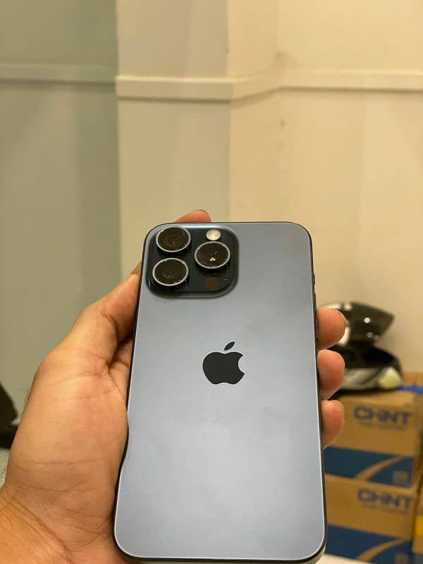 Iphone 15 pro max 256gb Jv Blue Titanium 1