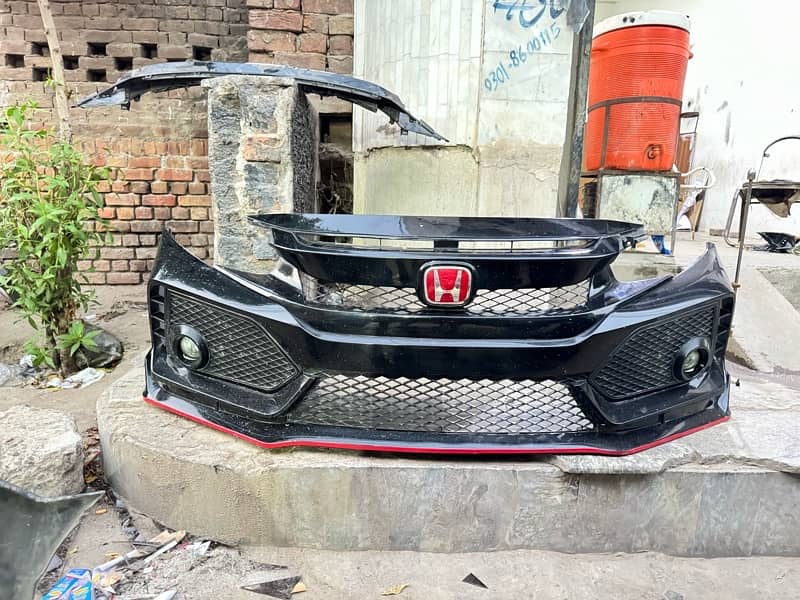 Honda civic Type R kits+snake lights 0