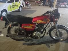 Honda 125 for sale all okay serious buyer contact me 0300-4820149