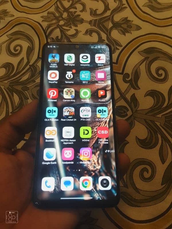 Redmi Note 12 Complete box few months used 1