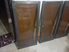 aluminium window 4 pcs good condition