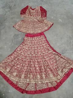 03135994711  bridal lehenga new UN touch at a very reasonable price