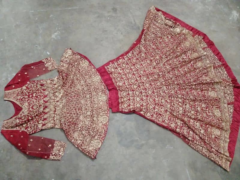 03135994711  bridal lehenga new UN touch at a very reasonable price 1