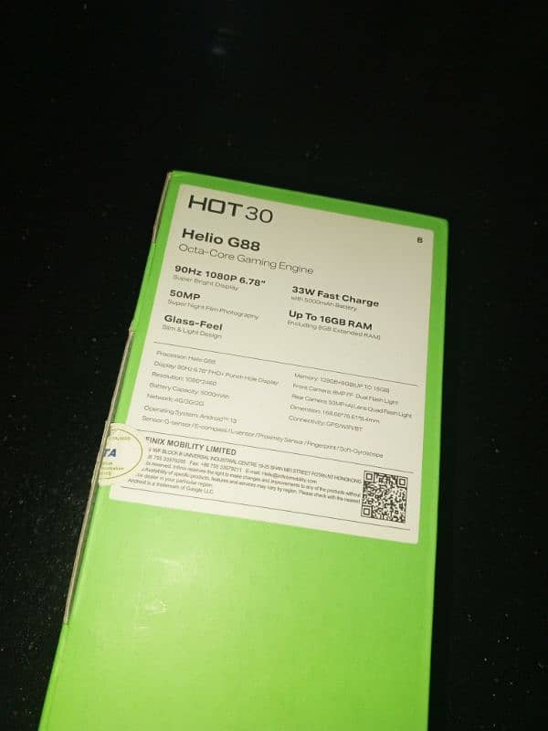 INFINIX HOT 30 16/128GB 5