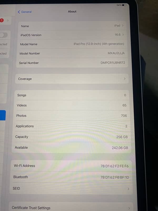 ipad pro 12.9 4 generation 2