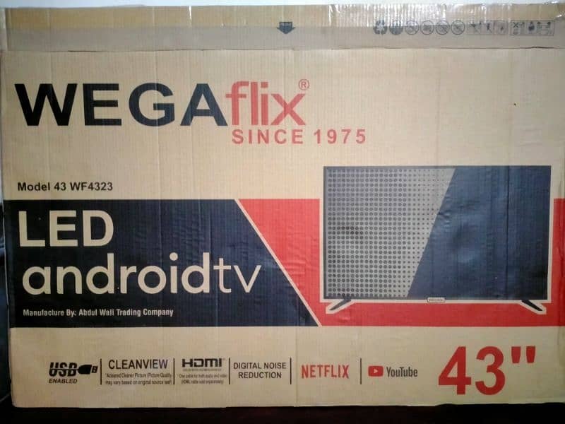 Wega filx 43" LED 03236060873 03244009014 Contact on what's App 1