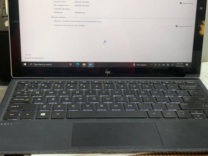 laptop i5 7gen [ touch + pen] 8