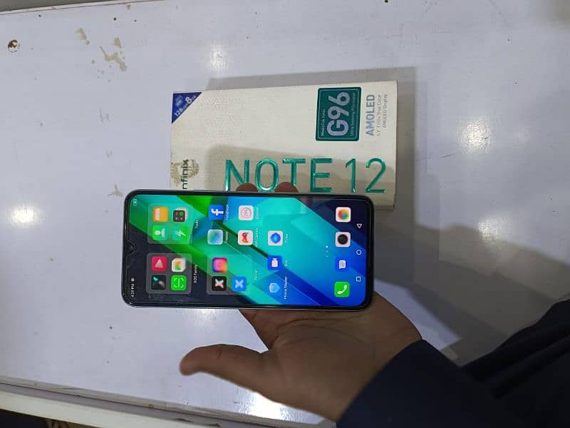 Infinix note 12 g96 PTA approved 03409540439Watsapp 2