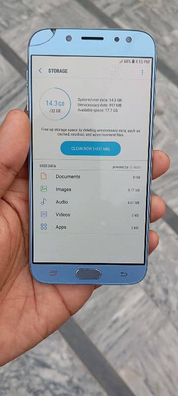 Samsung Galaxy J7 Pro 3/32 Dual SIM PTA Approved Glass Crack! 7