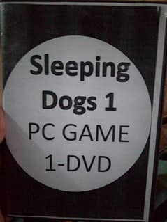 sleeping dogs 1 PC game 2 dvd