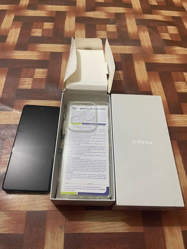 infinix hot 40 8 gb ram 256 memory 7