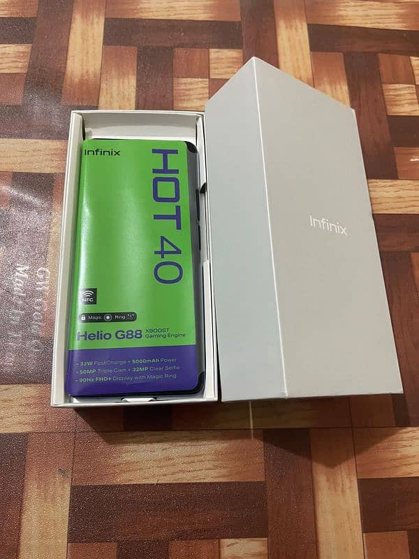 infinix hot 40 8 gb ram 256 memory 8