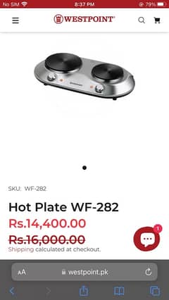 hot plate for sale brand new