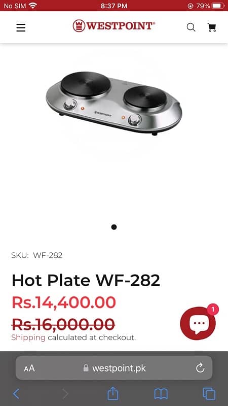 hot plate for sale brand new 0