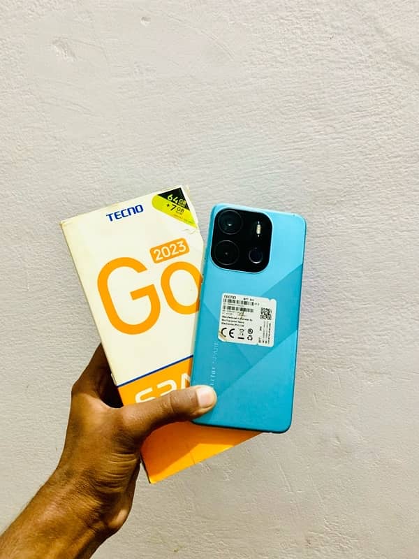 Tecno Spark Go 2023 model 4+3/64 pta approved 03095223360 call 2