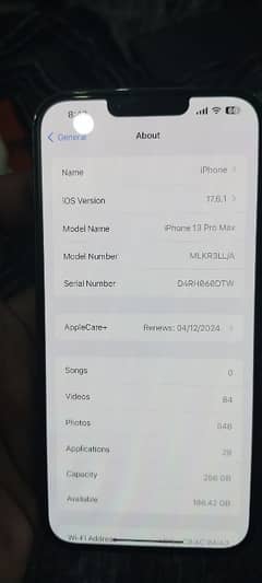 iphone 13 pro max 256GB factory unlock non pta