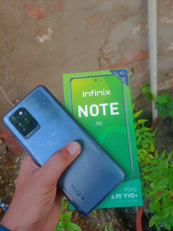 infinix note 10 pro with box 8