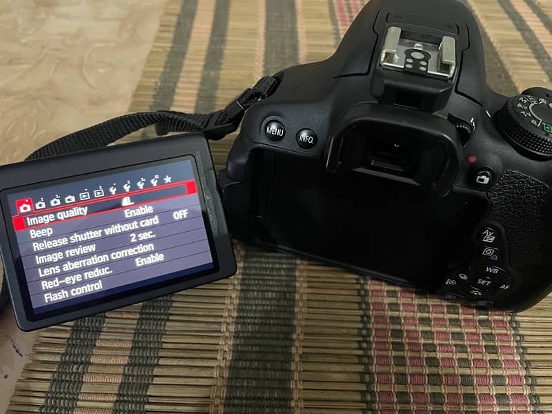 Canon 700D Dslr(touch screen) with 18-55mm 5