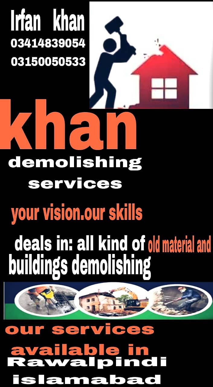 Har qism building material awr demolish kely contact kry 034148390543 0