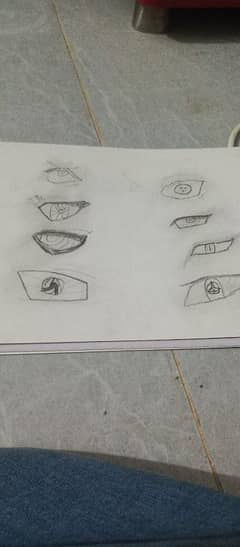 Naruto all eyes