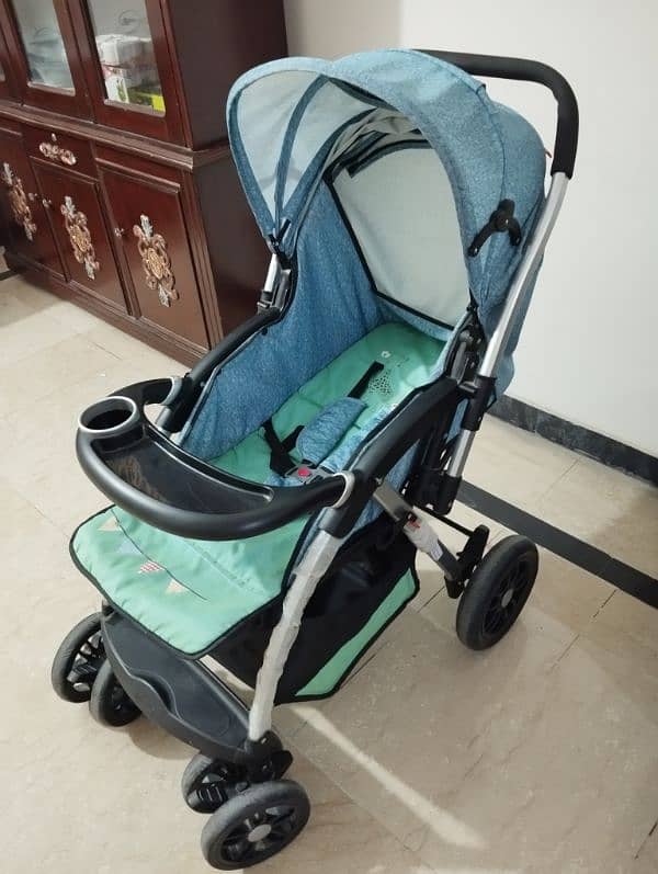 Heavy Duty Baby Pram 4