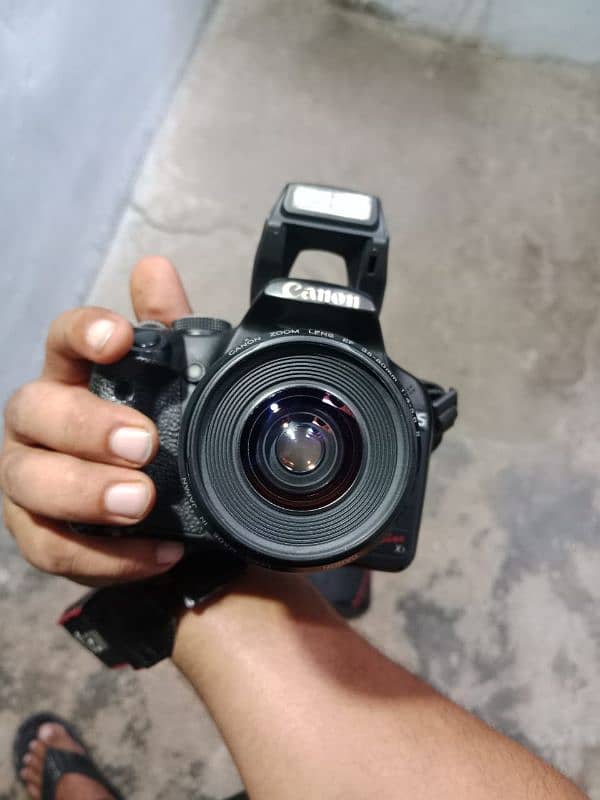 canon 500D dslr 18+35  all accesion with 4gb memory card 1