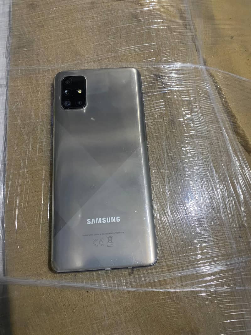 Samsung  A 71 8GB RAM 128GB  OFFICIAL PTA CONDITION 10.9 2