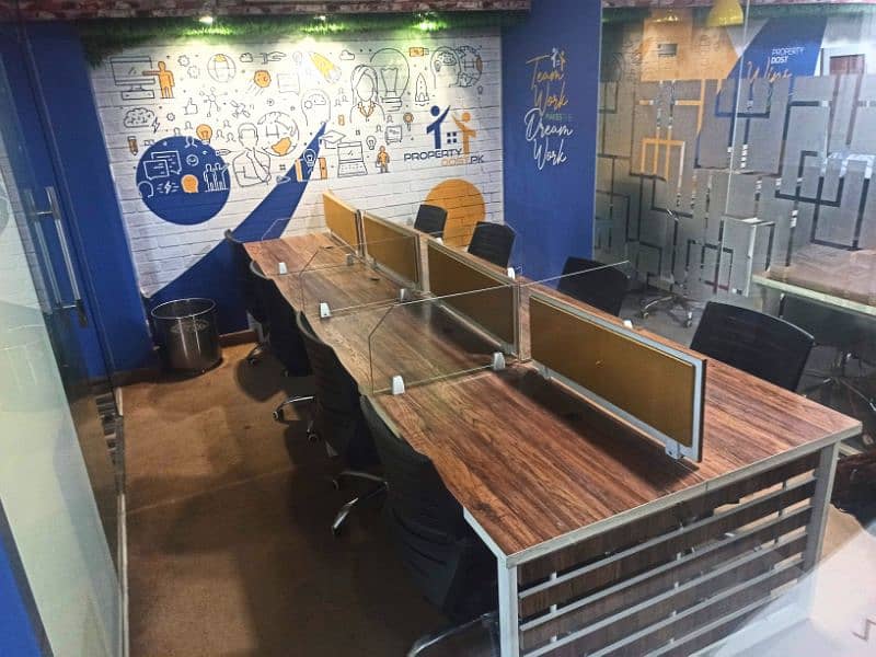 Co-working Space 4 seats & 12 seats Furnished Office Prime Location 2