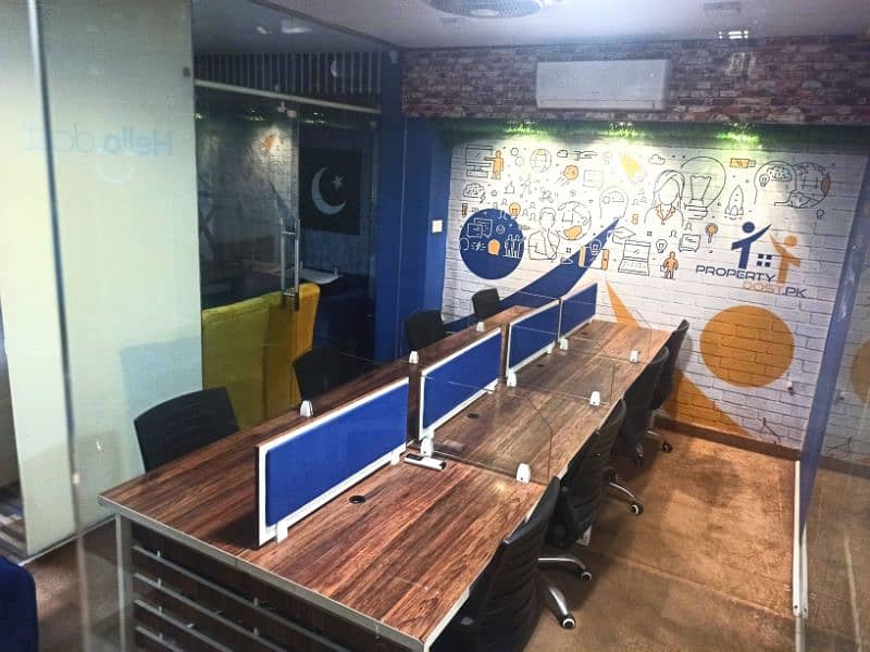 Co-working Space 4 seats & 12 seats Furnished Office Prime Location 5