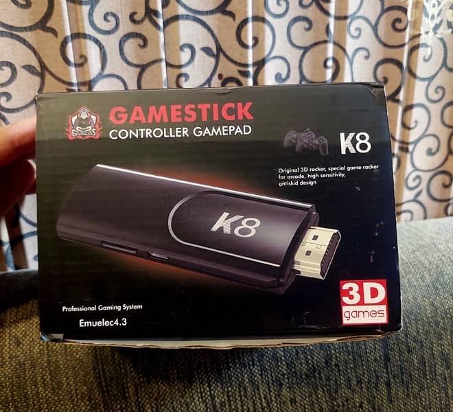 K8 Gaming stick with 2 controllers 2