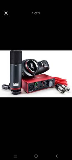 Focusrite solo studio 3rd generation bandal